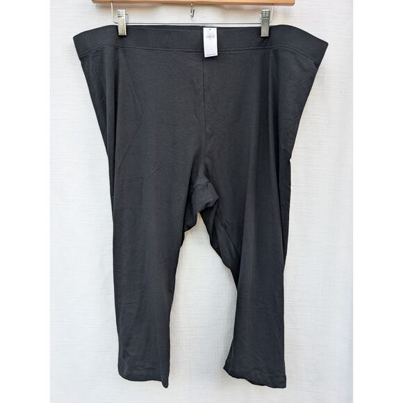 Old Navy Women's Black High Waisted Fashion Layering Cropped Leggings Sz 3X - Picture 3 of 6